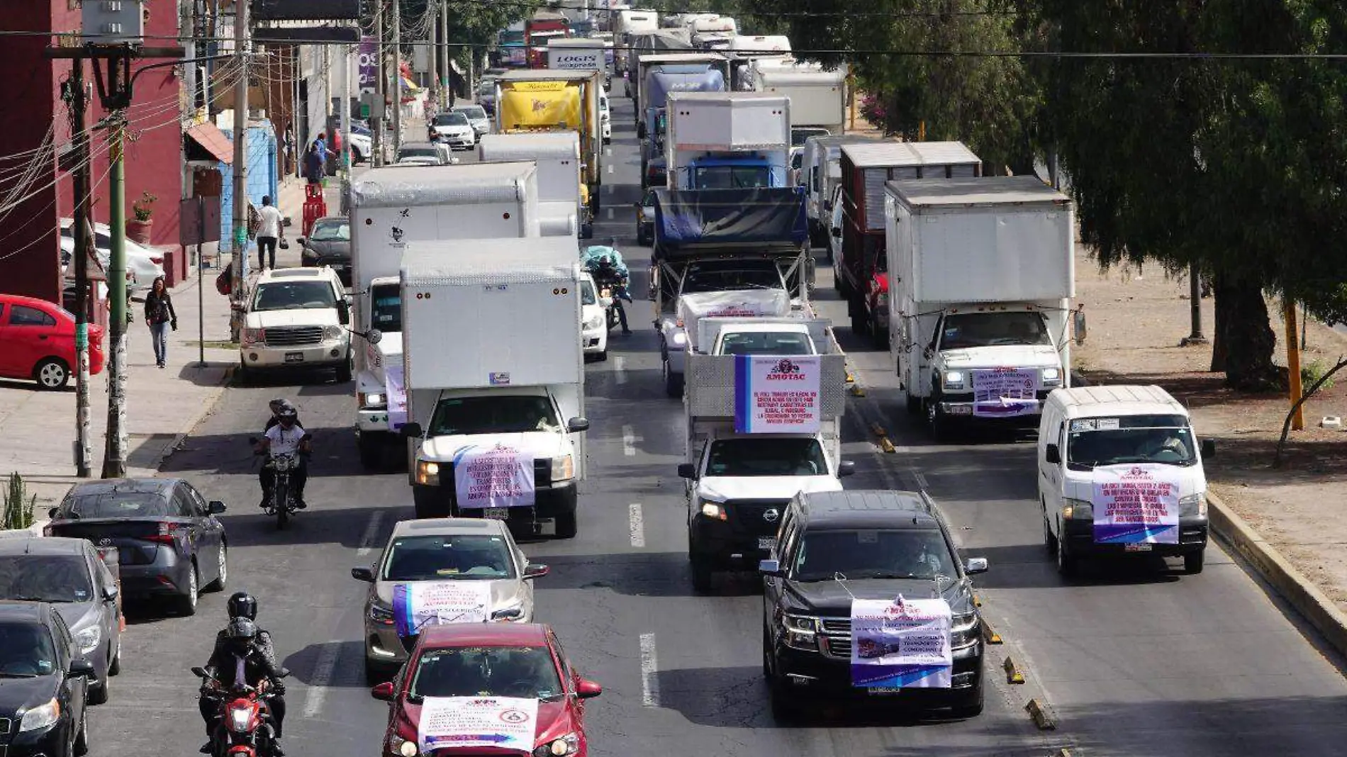 Protestas transportistas